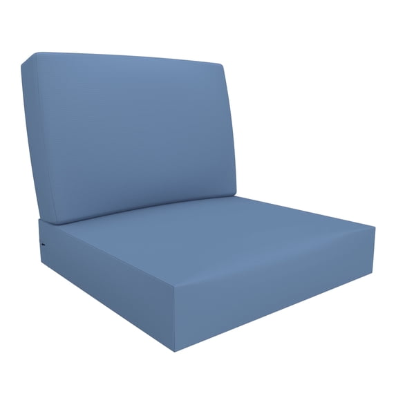 Covers&All Outdoor Seat/Back Cushions, Durable Cover Rite Fabric (28½”L x 28½”W x 5”Thick)