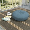 thumbnail image 1 of Covers & All Sunbrella Indoor/Outdoor Floor Pillow, 22 Inch Circular Cushion Cover with Insert, 1 of 8
