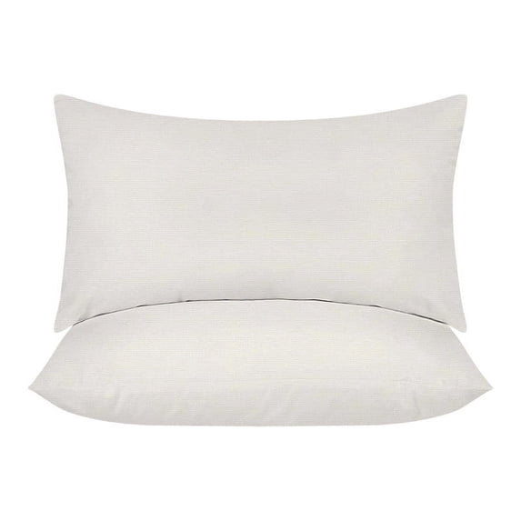 Covers&All Sunbrella Lumbar Pillows Set of 2, UV Fade resistant & Water Repellent Rectangle Lumbar Throw Pillows (Inserts with Covers) for Indoor Outdoor Use