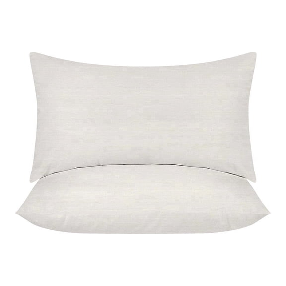 Covers&All Sunbrella Lumbar Pillows Set of 2, UV Fade resistant & Water Repellent Rectangle Lumbar Throw Pillows (Inserts with Covers) for Indoor Outdoor Use