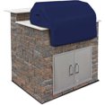 thumbnail image 1 of Covers & all Built-in Outdoor Grill Cover, Durable 12 Oz Waterproof Cover Max Material with Air Pocket & Elastic for Snug Fit (36" W x 26" D x 24" H Inches, Blue), 1 of 5