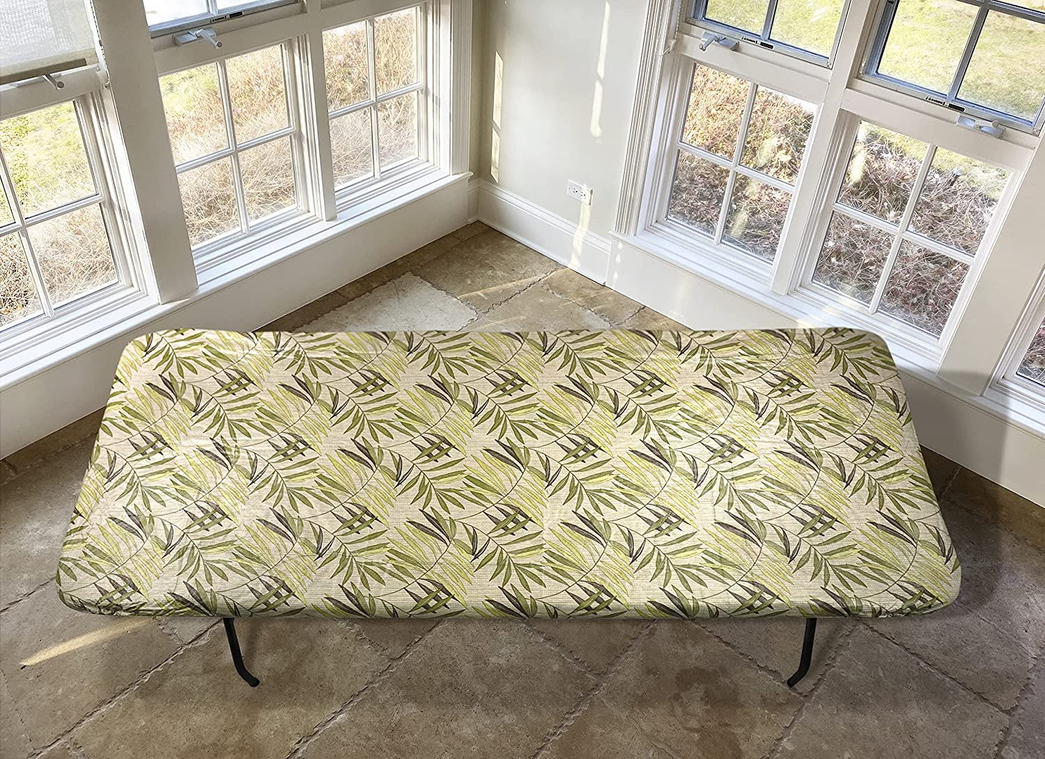Covers For The Home Deluxe Elastic Edged Flannel Backed Vinyl Fitted ...