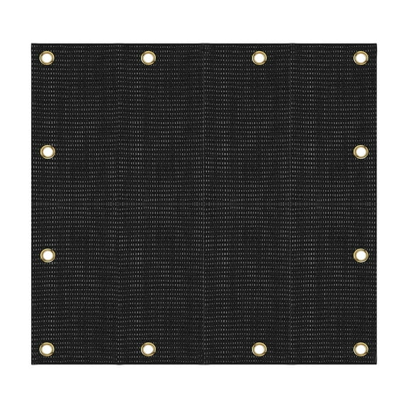Covers & All Mesh Tarp in Multiple Sizes 6 Oz Tarpaulin - 100% Weather Resistant Mesh Tarp with Grommets - Perfect for Fencing, Swimming Pool, Shade (9'H x 12'W, Mesh Tarp)