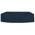 thumbnail image 1 of Covers & All Patio Sectional Sofa set cover - Heavyduty 12 Oz. Waterproof, Durable Outdoor Furniture Table & Chair set cover with Airpockets & Drawstring (74"W x 74"D x 28"H, Blue), 1 of 8