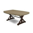 thumbnail image 1 of Covers & All Poker Table Cover 12 Oz Waterproof - 100% Weather Resistant Outdoor Game Table Cover with Elastic at 4 Sides (84" W x 42" D x 8" H Inches, Beige), 1 of 6