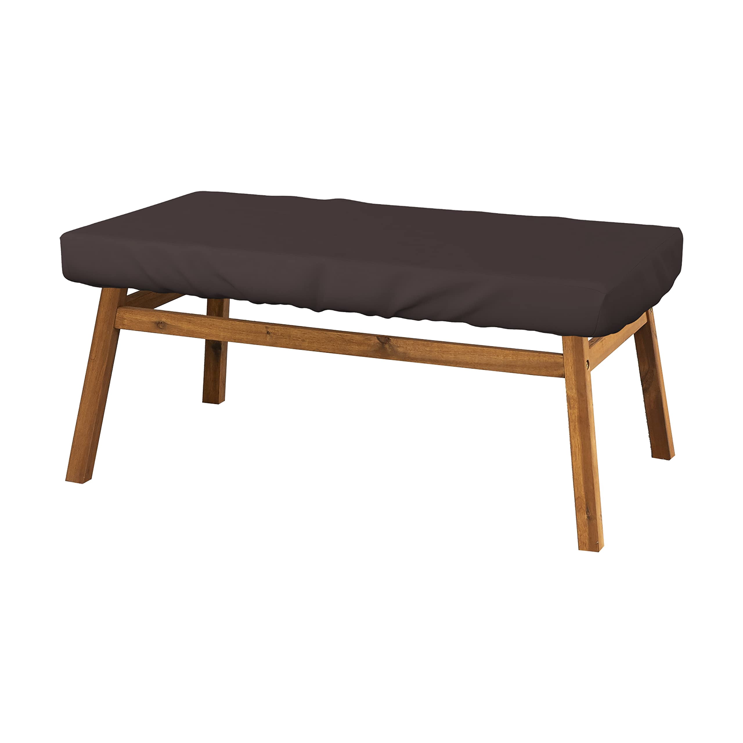 Covers & All Rectangle Table Top Cover, 18 Oz Heavy Duty Waterproof UV & Weather Resistant Patio Table Cover, Outdoor Table Cover for Patio Outdoor Furniture (5" H x 85" W x 40" D Inches, Coffee)