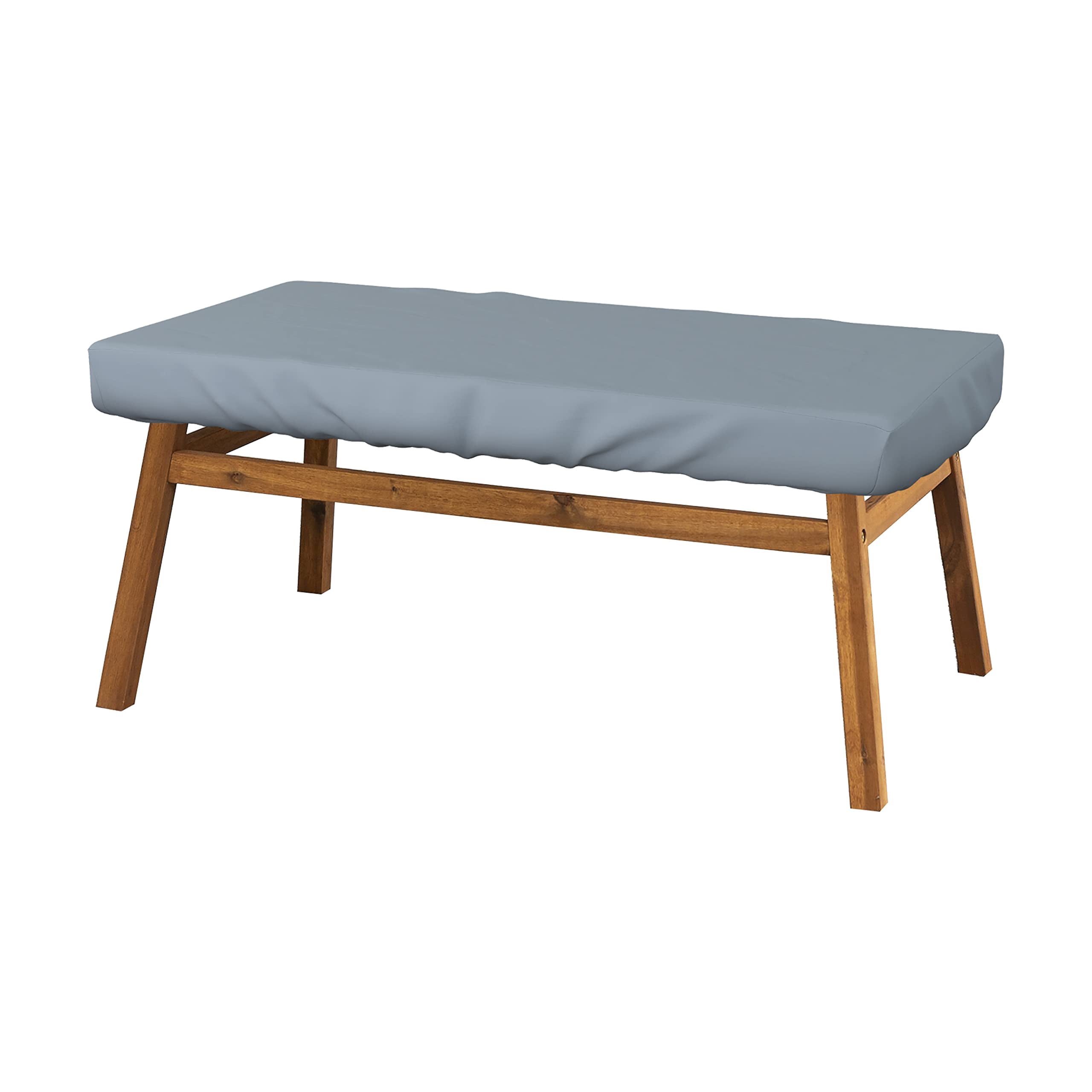 Covers & All Rectangle Table Top Cover, 18 Oz Heavy Duty Waterproof UV & Weather Resistant Patio Table Cover, Outdoor Table Cover for Patio Outdoor Furniture (5" H x 90" W x 40" D Inches, Grey)