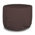 thumbnail image 1 of Covers & All Round Patio Table Cover 12 Oz Waterproof - 100% Weather Resistant Outdoor Round Table Cover with Air Pocket and Drawstrap for Snug Fit (36" Dia x 24" H Inches, Coffee), 1 of 7