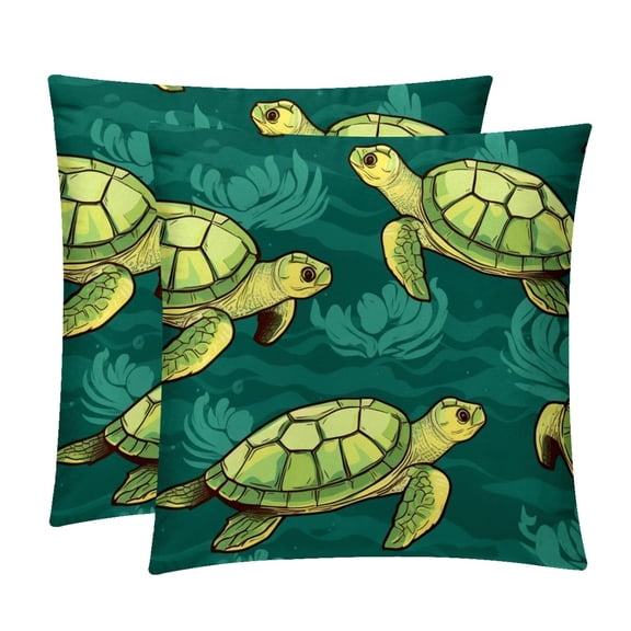 Covers Set of 2 - Available in 16x16, 18x18, 20x20 Inches with Unique Patterns - for Home Decor, Throw Pillow Inserts, Pillow Inserts, Bed Pillow - Ideal for All Occasions!