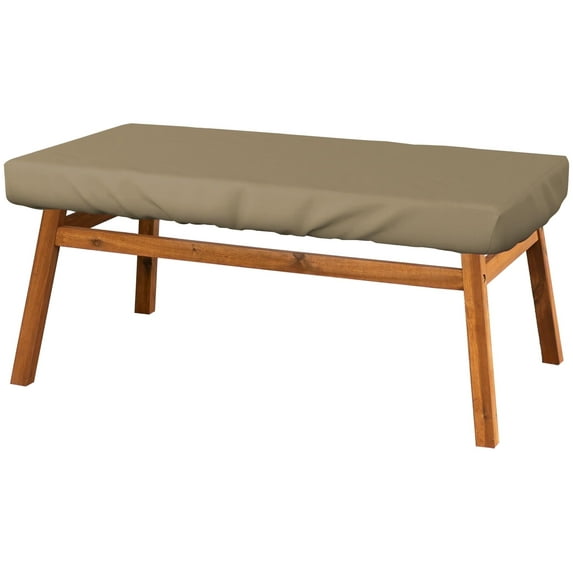 Covers&All Rectangular Table Top Cover, 1000D Outdoor Furniture Cover Waterproof, UV-Resistant