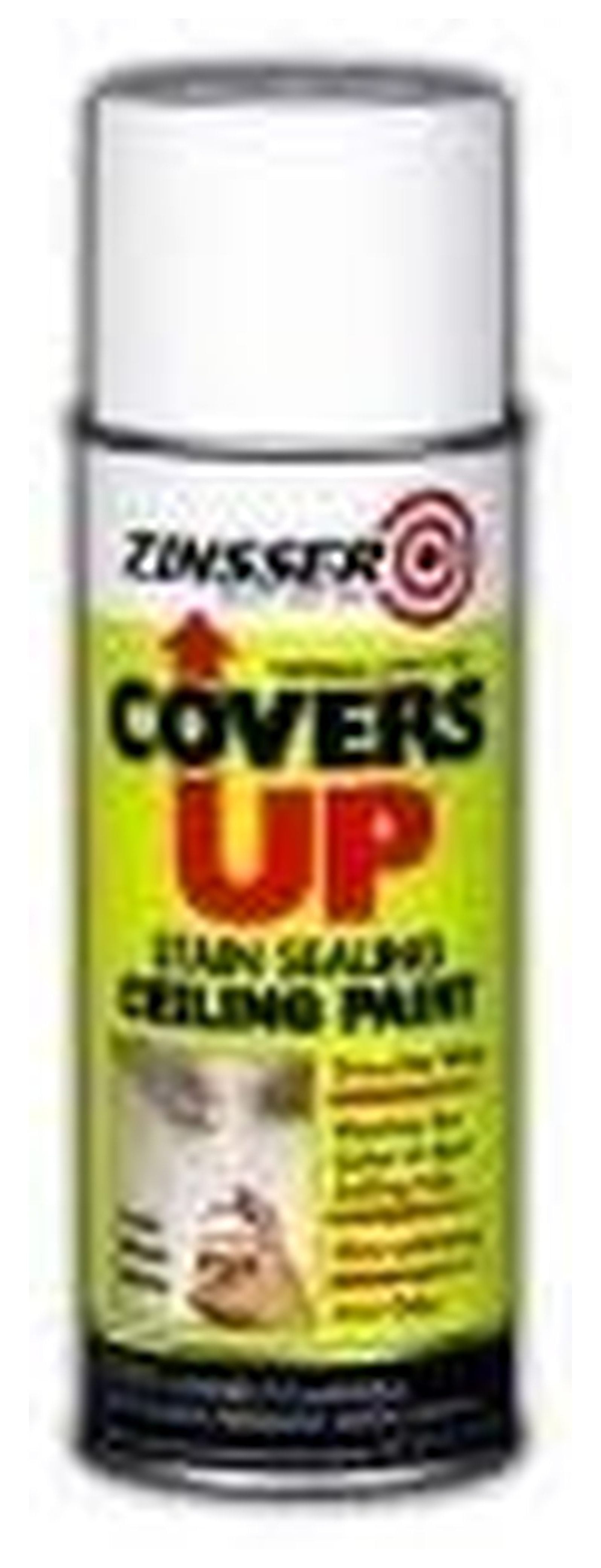 Covers Up Ceiling Paint & Primer In One Spray, White 13 Oz. Can - Lot of 6