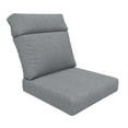 thumbnail image 1 of Covers & all Olefin High Back Chair Cushion Foam Seat and Polyfill Back UV Proof Chair Cushions, 1 of 7