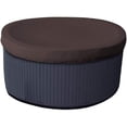 thumbnail image 1 of Covers &amp; All RHOTTUB-MAX-Coffee-03 12 oz Waterproof Round Hot Tub &amp; Spa Cover  Coffee - 84 in. dia. x 14 in., 1 of 1