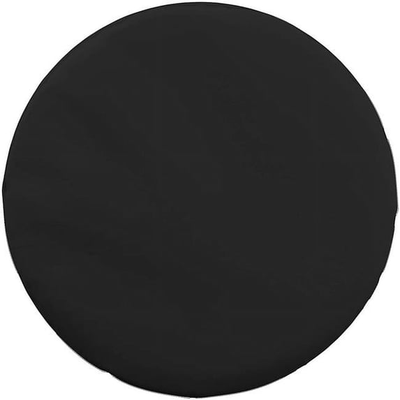 Covers & All SPTC-T-Black-07 18 oz Waterproof Spare Tire Cover Black - 30 in. dia. x 8 in.