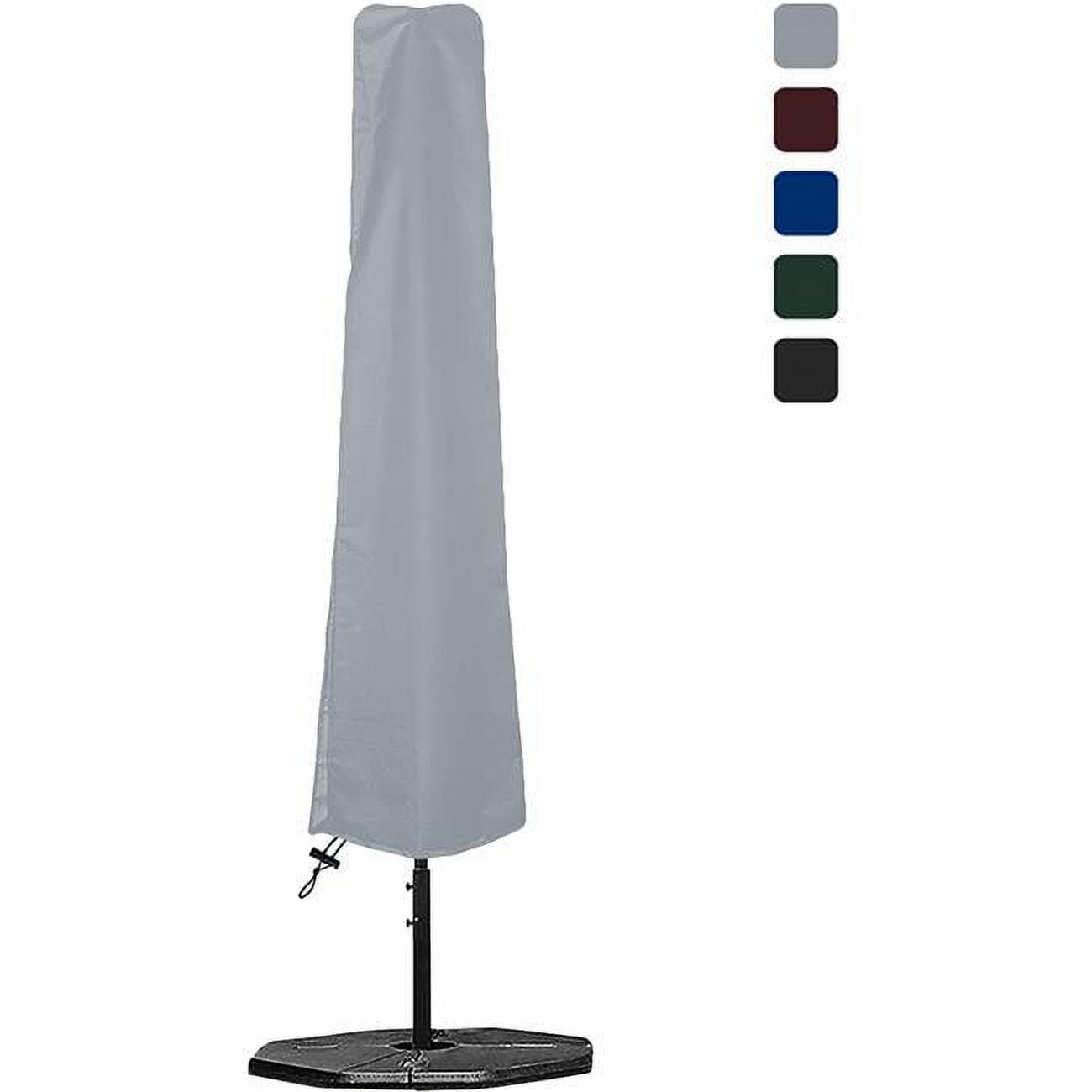 Covers & All UTGrey01 18 oz Waterproof Patio Umbrella & Parasol