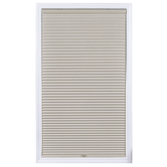 Coverscaped Cellular Shade, Room Darkening Alabaster, 53.25" x 48"