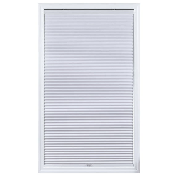 Coverscaped Cellular Shade, Room Darkening White, 55.75 x 62