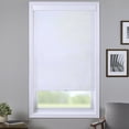 thumbnail image 1 of Coverscaped Limited Custom Cordless Light Filtering Roller Shade, Pure White,26.25 x 72, 1 of 15