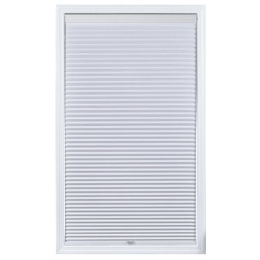 Coverscaped Top-Down Bottom-Up Cellular Shade, Room Darkening White, 19.5 x 48