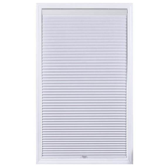 Coverscaped Top-Down Bottom-Up Cellular Shade, Room Darkening White, 42 x 62
