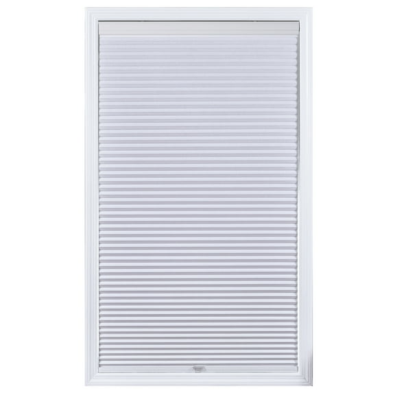 Coverscaped Top-Down Bottom-Up Cellular Shade, Room Darkening White, 58 x 48