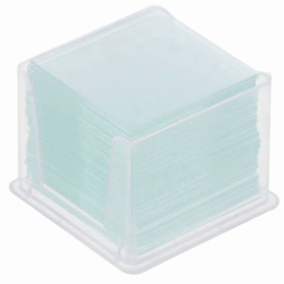 Coverslip Slides Lab Supplies Square Microscope Cover Glass Set School Education Lab Replacement Tool 20x20mm