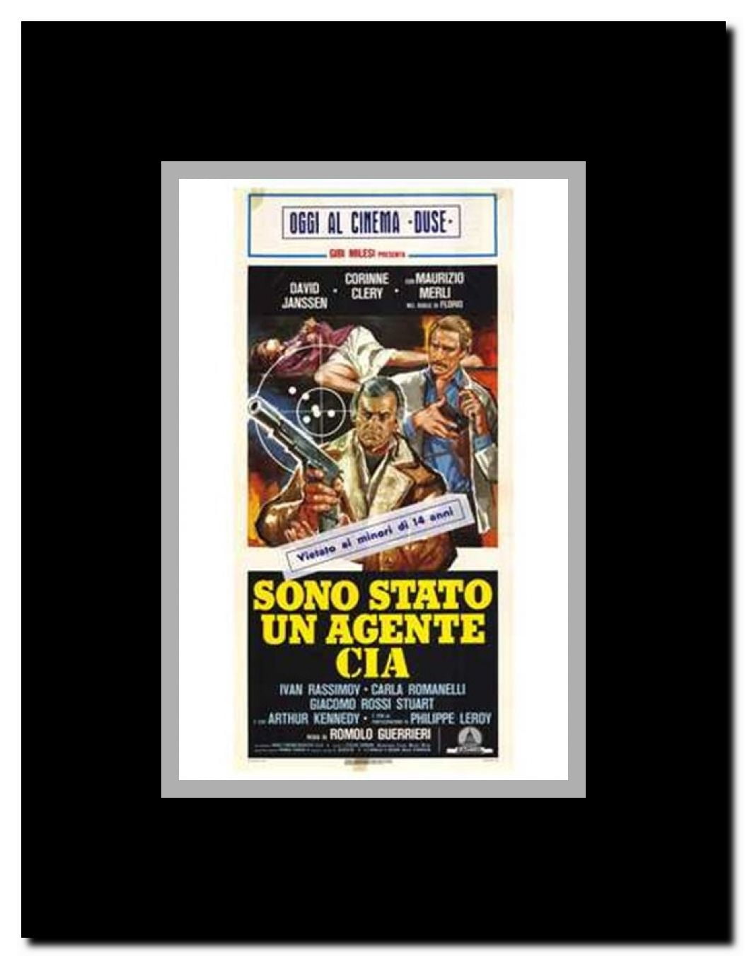 Covert Action Framed Movie Poster