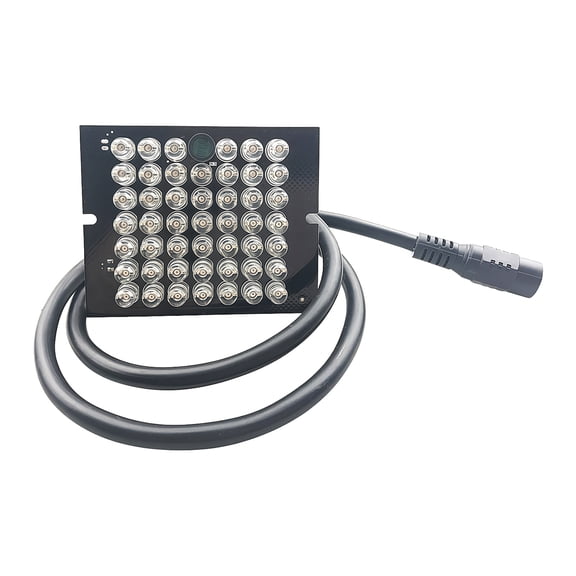 Covert Night View Light Illuminators For CCTV 48 LED 940nm LED 12V Waterproof Fill Light