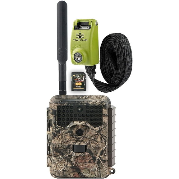 Covert Scouting Cameras LC32, Mossy Oak, with 32 GB SD Card and Steel Reinforced Strap