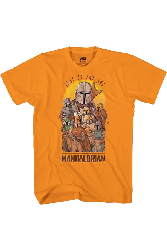 Covert Warriors Tribe Group Shot Orange T-Shirt - Medium