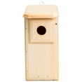 thumbnail image 1 of Observation Bluebird House - Bird Nest Box with Plexiglas Viewing Panel | 1" Thick Pine for Insulation | Safe, Easy-Clean Birdhouse for Outdoor Use | Handcrafted in USA | 12.5"H x 6.25"W x 8.5"D, 1 of 7