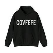 Covfefe Distressed Graphic Hoodie Sweatshirt, Sizes S-5XL