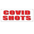 thumbnail image 1 of Covid Shots 13 oz Vinyl Banner With Metal Grommets, 1 of 5