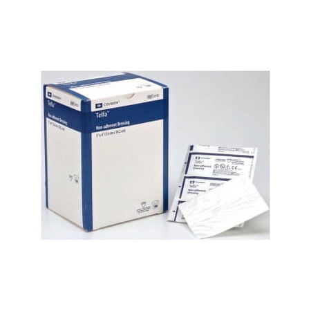 Covidien 2132 Telfa RGzqU Non-Adherent Dressing, 3 x 4 In, 100 Count (3 Pack)