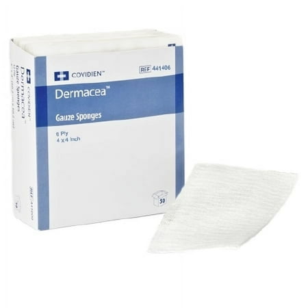 Covidien Dermacea Gauze Sponge - 441406CS - 800 Each / Case