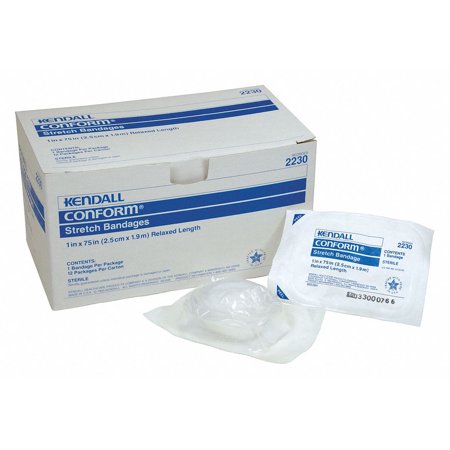 Covidien Stretch Bandage,Cotton-Polyester,PK12 K1CB019230 K1CB019230 ZO-G3886757