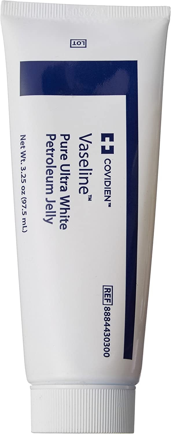 Covidien Vaseline Pure Ultra White Petroleum Jelly, 1 oz. tube