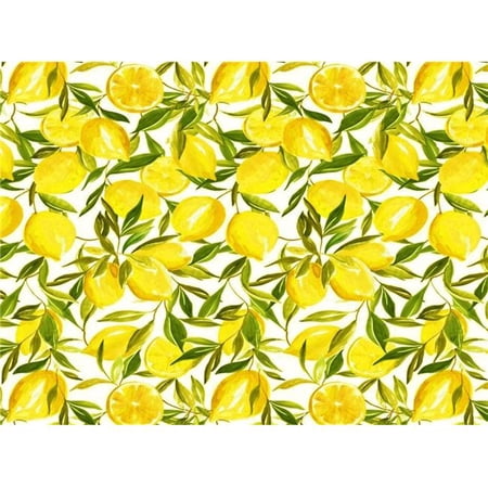 Covington LEMONCEL-803 Digital Lemoncel 803 Fabric, Limon Yellow