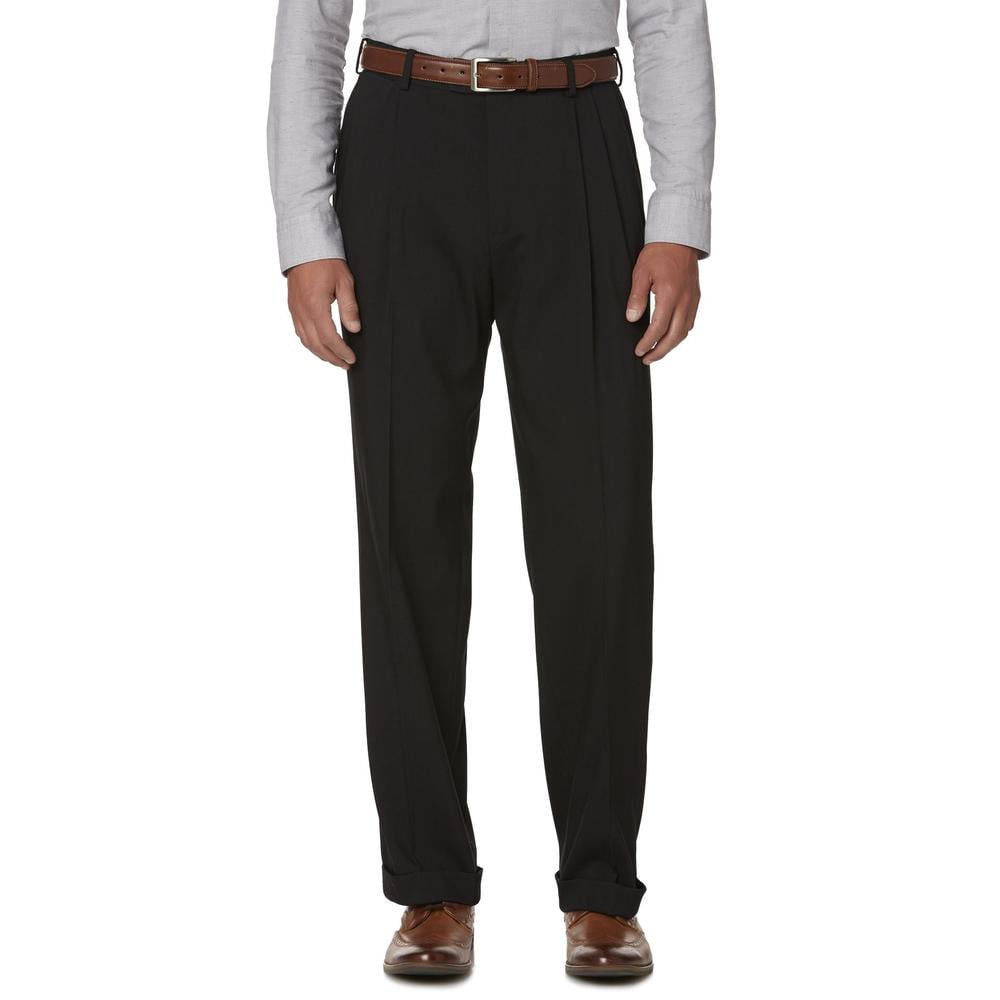 Covington men's perfect classic fit pleated dress pants sale