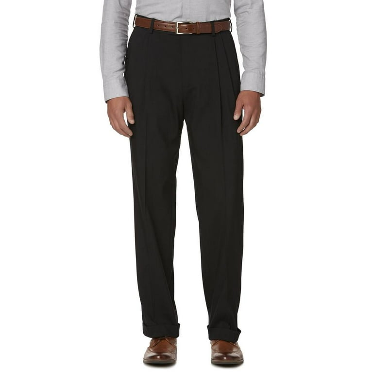 Covington Men s Perfect Pant Pleated Black 44 x 30