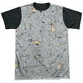 thumbnail image 1 of Cow And Chicken - Cow Chicken Pattern - Short Sleeve Black Back Shirt - XX-Large, 1 of 4