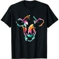 thumbnail image 1 of Cow Art Head Gift Watercolor T-Shirt, 1 of 5