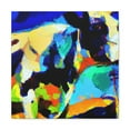 thumbnail image 1 of "Cow At Sunrise Haze" - Canvas, 1 of 25