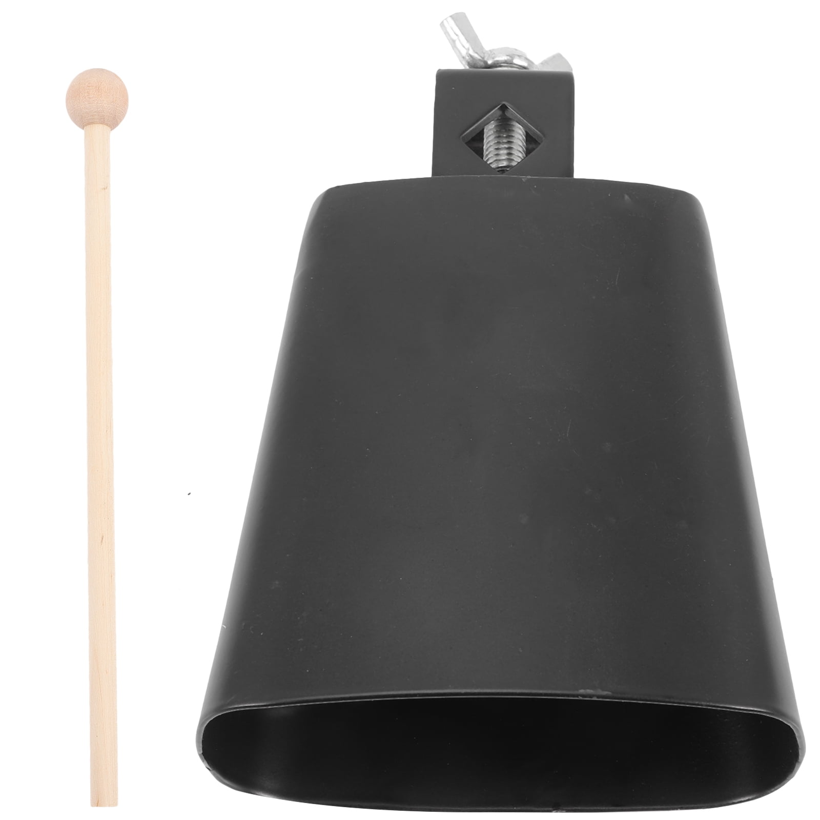 Cow Bell Metal Cowbell Instrument with Stick Musical Instruments for Toys Child