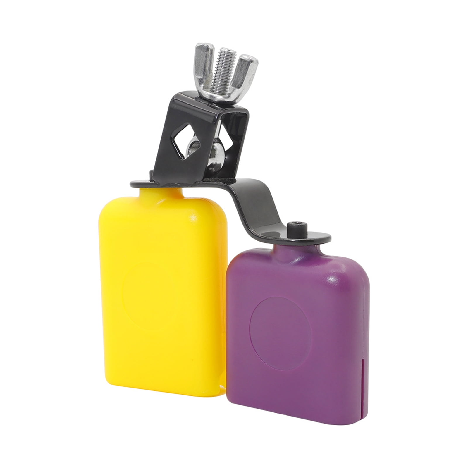 Cow Bells Bicolor Cowbell High and Low Tones Double Mounted Bells ...