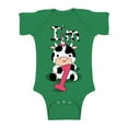 thumbnail image 1 of Cow Birthday Baby Bodysuit Short Sleeve Cute Cow I'm One Gifts for 1 Year Old First Birthday Shirt 1st Year Old Shirt My 1st Birthday Gifts for Birthday Boy Girl Birthday Gifts, 1 of 4