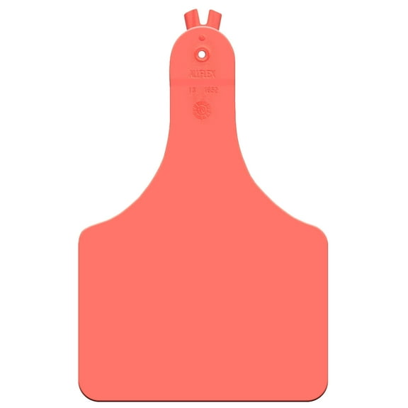 Cow Blank A-Tags pkg 25 Color: Red