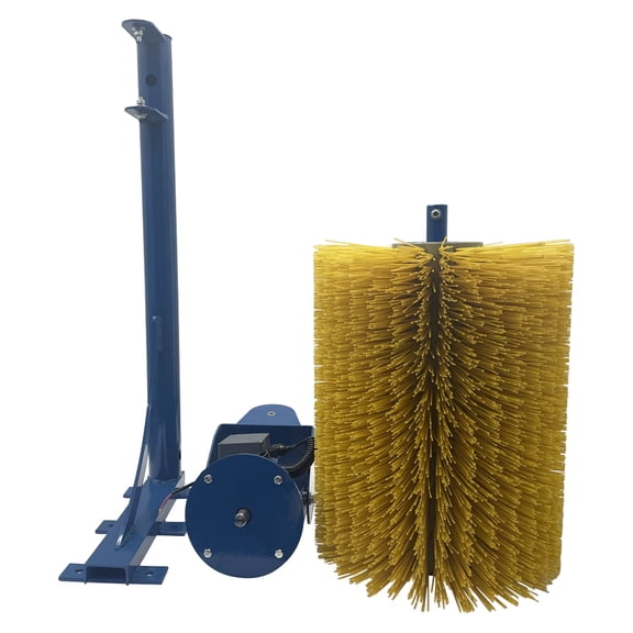 Cow Brush Electric Swing Type Rotating Cattle Horses Scratcher Brusher Auto Animal Body Brush 220V 100W