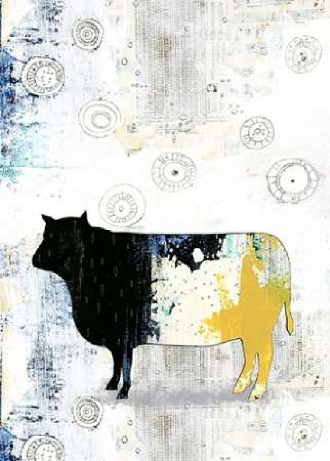 Cow Canvas Art - Sarah Ogren (20 x 28)