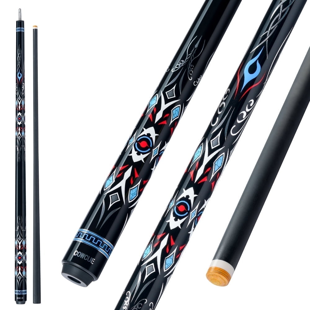 Cow Carbon Fiber Pool Cue Stick 58